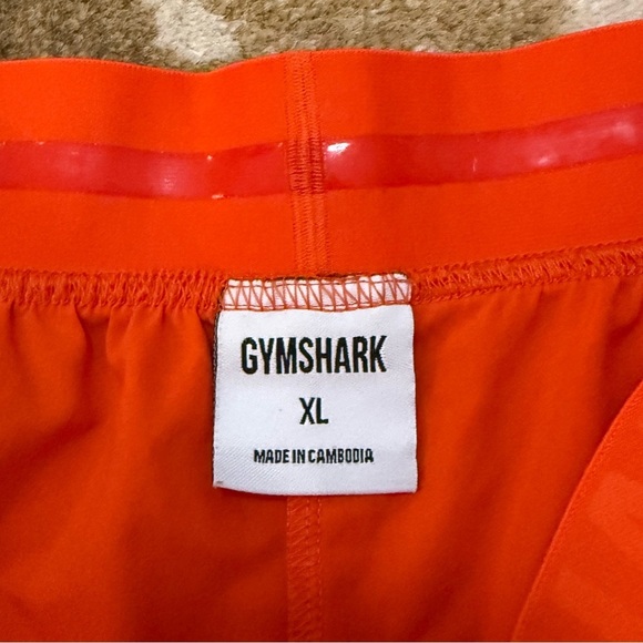 Gymshark orange elastic waist athletic shorts women’s size XL - Picture 7 of 7